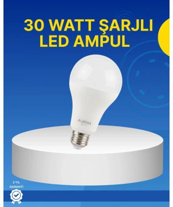 Ev ve İş Yeri İçin Şarjlı LED Ampul