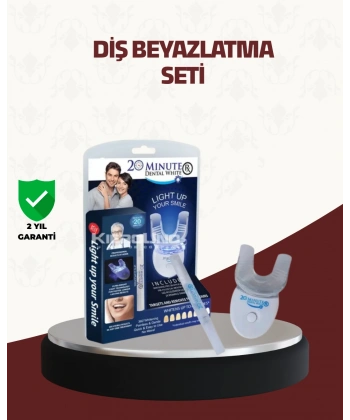 Evde Kullanıma Uygun LED Teknolojili Diş Beyazlatma Kiti