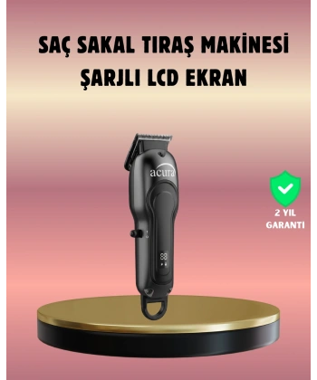 Evde ve Profesyonel Kullanıma Uygun Turbo Modlu Tıraş Makinesi