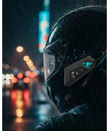 Evrensel Kask Uyumlu Bluetooth Intercom Kulaklık