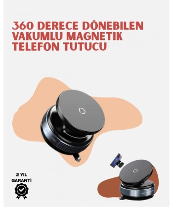 Evrensel Uyumlu Manyetik Araç Telefon Standı – Dayanıklı Alüminyum Gövde