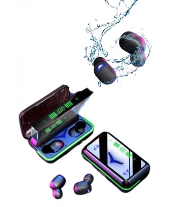 Extra Bass Kablosuz Kulaklık Işıklı Bluetooth Kulaklık Powerbank Özellikli