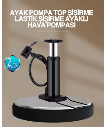Extra Güçlü Ayak Pompası Otomobil Motosiklet Bisiklet Uyumlu