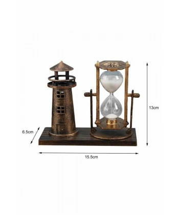 Eyfel Kulesi ve Deniz Feneri Dekoratif Masa Biblosu Hediyelik