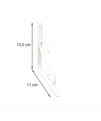 Ferforje Raf Altı No:1 Beyaz