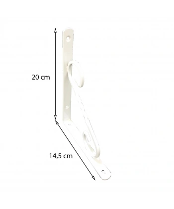 Ferforje Raf Altı No:2 Beyaz