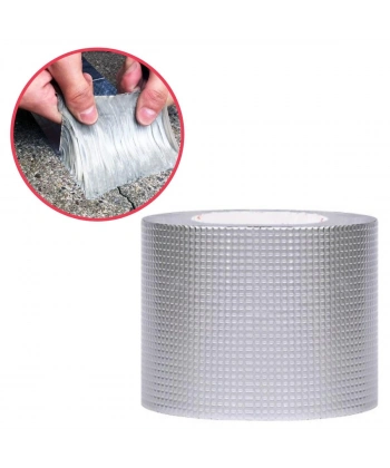 Folyo Kauçuk Bant Yapışkanlı Su Geçirmez Çatı Boru Tamir Bandı (2Metre x 10 Cm)