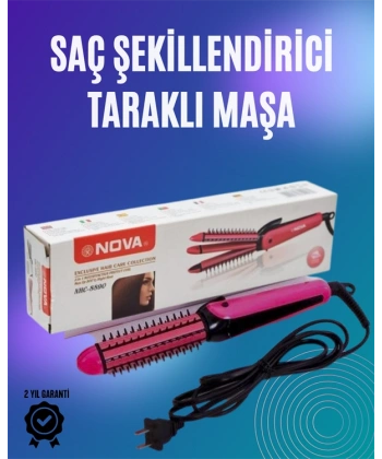 Fön ve Tarama İşlemini Birleştiren Pratik Saç Tarağı