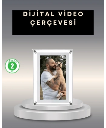 Fotoğraf, Video ve Müzik Destekli 7 İnç IPS Dijital Çerçeve – Çoklu Medya Deneyimi