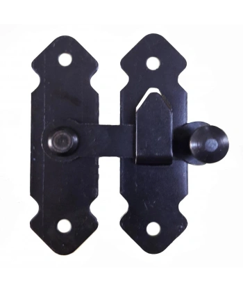 Fransız Kilidi Bahçe Kapısı Mandalı Siyah