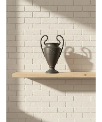 Füme Şampiyonlar Kupası 25cm Modern Dekor Ödül Biblo