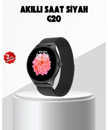 G20 Mini Akıllı Saat – iPhone & Android Uyumlu, Adım Sayar ve Uyku Takipli