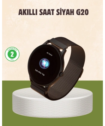 G20 Mini Akıllı Saat – Sağlık Takibi, Uzun Pil Ömrü, Dokunmatik Renkli Ekran