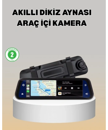 Gece Görüşlü Araç Dikiz Aynası Kamera Park Monitörlü