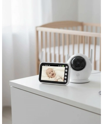 Gece Görüşlü Hareket Takipli Bebek Kamera Sistemi