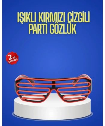 Gece Organizasyonları İçin Renkli LED Gözlük