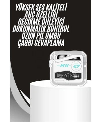 Gecikme Önleyici  Kulaklığı Bluetooth Bağlantılı ANC Özelliği 5.0 Bluetooth