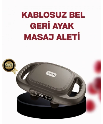 Geliştirilmiş 6 Başlıklı Şarjlı Masaj Aleti 2000 mAh Derin Doku Masajı