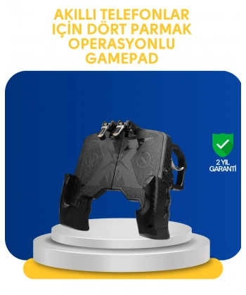 Gerçekçi Oyun Deneyimi Sunan Dört Parmak Mobil Gamepad