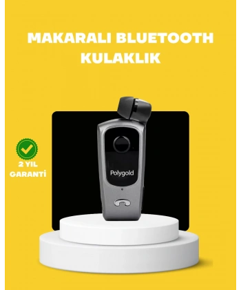 Geri Çekilebilir Kablolu Bluetooth İş Kulaklığı