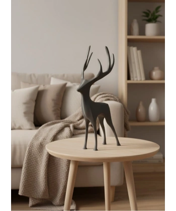 GEYİK FİGÜRÜ GRİ