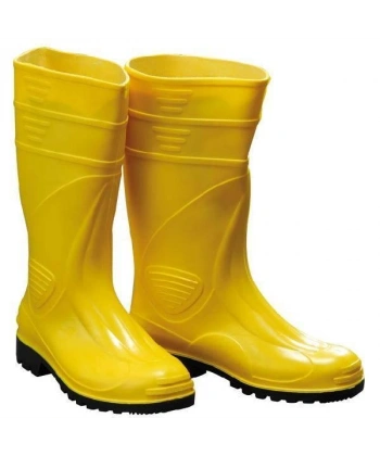 Gezer PVC Uzun Çizme Sarı 45 Numara