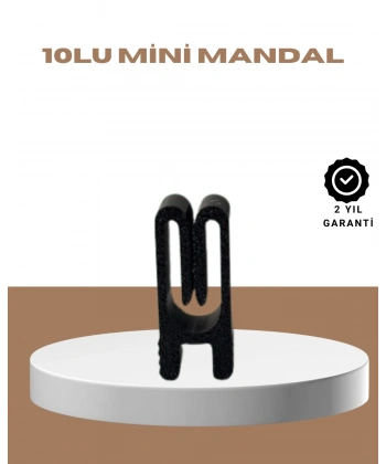 Gıda Saklama Mandalı Tazelik Koruyucu 10’lu Set