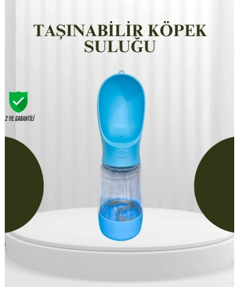 Gıda Sınıfı Malzemeli Evcil Hayvan Su Şişesi BPA İçermez Tek Tuş Kontrol