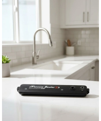 Gıdaları Uzun Süre Koruyan Ev Tipi Vakumlama ve Yapıştırma Makinesi