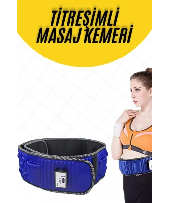 Göbek Eritme Aleti 5 Farklı Hız Ayarlı Sırt Bel Omuz ve Baldır Bölgelerine Uygun