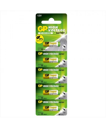 GP 27A 12V Alkalin Pil 5li Paket