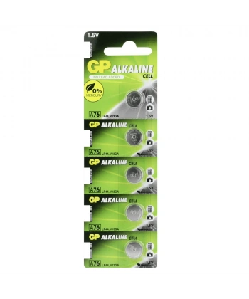 GP LR44 A76 1.5V Alkalin Pil 5li Paket