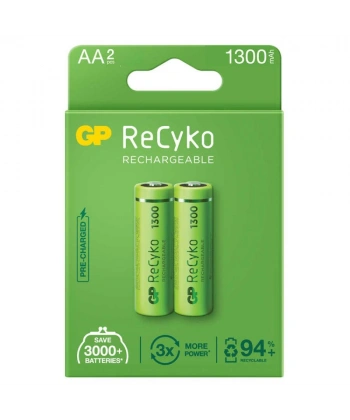 GP ReCyko 1300mAh AA Şarj Edilebilir Kalem Pil 2lİ Paket