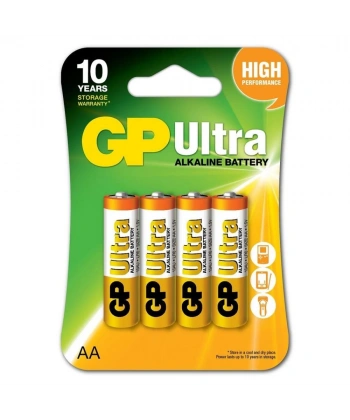 GP Ultra Alkalin AA Kalem Pil 4lü