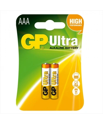 GP Ultra Alkalin AAA İnce Kalem Pil 2li