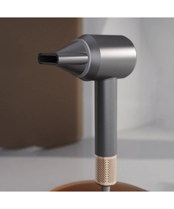 GRİ BLDC TURBO MOTOR SAÇ KURUTMA MAKİNESİ 1500W3-KDM.HIZ4-KDM.ISIAYAR=SICAK-ILIK-HAFİF-SOĞUK SHD-1740