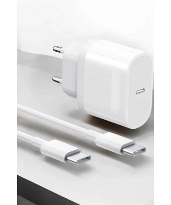 Güç Adaptörü ve Kablosu Şarj Aleti 15/15 Pro Max Uyumlu Hızlı Şarj