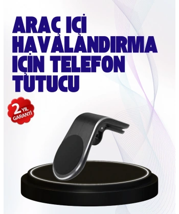 Güçlü Mıknatıslı Araç İçi Telefon Tutucu – Evrensel Uyum