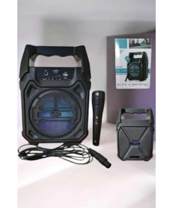 Güçlü ve Şarj Edilebilir Bluetooth Hoparlör 6.5 İnç