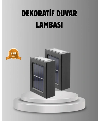 Güneş Enerjili 6 LED Solar Lamba – Fotoselli, Su Geçirmez ve Çevre Dostu Bahçe Işığı