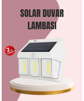 Güneş Enerjili Bahçe ve Duvar Aydınlatma – BK-618-3 LED Lamba