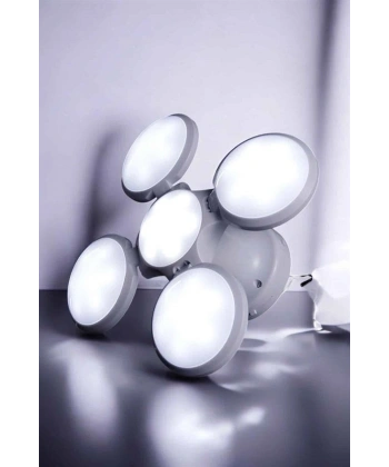 Güneş Enerjili Solar Aydınlatma Kamp Çadır Lambası Şarjlı Ampül Led Şarjlı El Feneri Işıldak