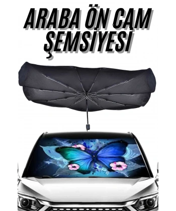 Güneş Önleyici Katlanabilir Oto Araba Güneşlik Şemsiye Tip Ön Cam