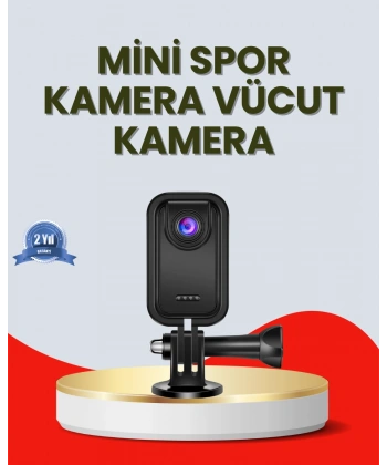 Günlük Kullanıma Uygun Mini Video Kamera Vlog Çekimleri İçin