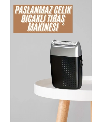 Günlük Sakal Tıraşına Uygun Tıraş Makinesi Elektrikli Şarj Edilebilir