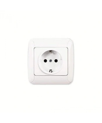 Günsan Fantasy Topraklı Priz Beyaz Renk