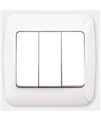 Günsan Fantasy Üçlü Anahtar Beyaz Renk