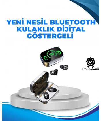 Gürültü Engelleyici Bluetooth Kulaklık – Akıllı Ekranlı, HiFi Ses Kalitesi