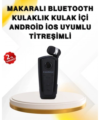 Gürültü Önleyici Fineblue F910 Bluetooth Kulaklık Klipsli Model