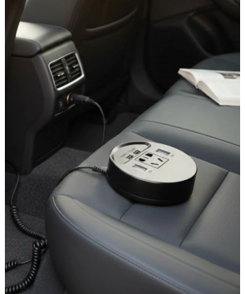 Güvenli Voltaj Korumalı Araç Power Inverter Çoklu Cihaz Desteği